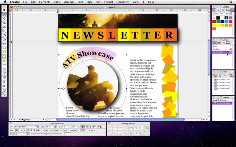 magazine publishing software for mac
